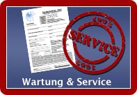 Wartungsvertäge und Prüfservice